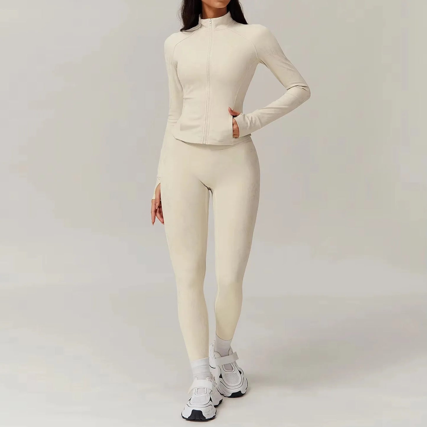 Conjunto Deportivo Con Campera De Manga Larga Y Calza Ref: 1053