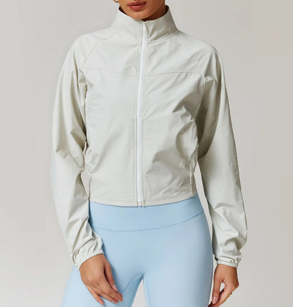 Campera Deportiva Rompevientos Con Cierre Frontal Y Bolsillos Ref: 1080