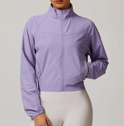 Campera Deportiva Rompevientos Con Cierre Frontal Y Bolsillos Ref: 1080