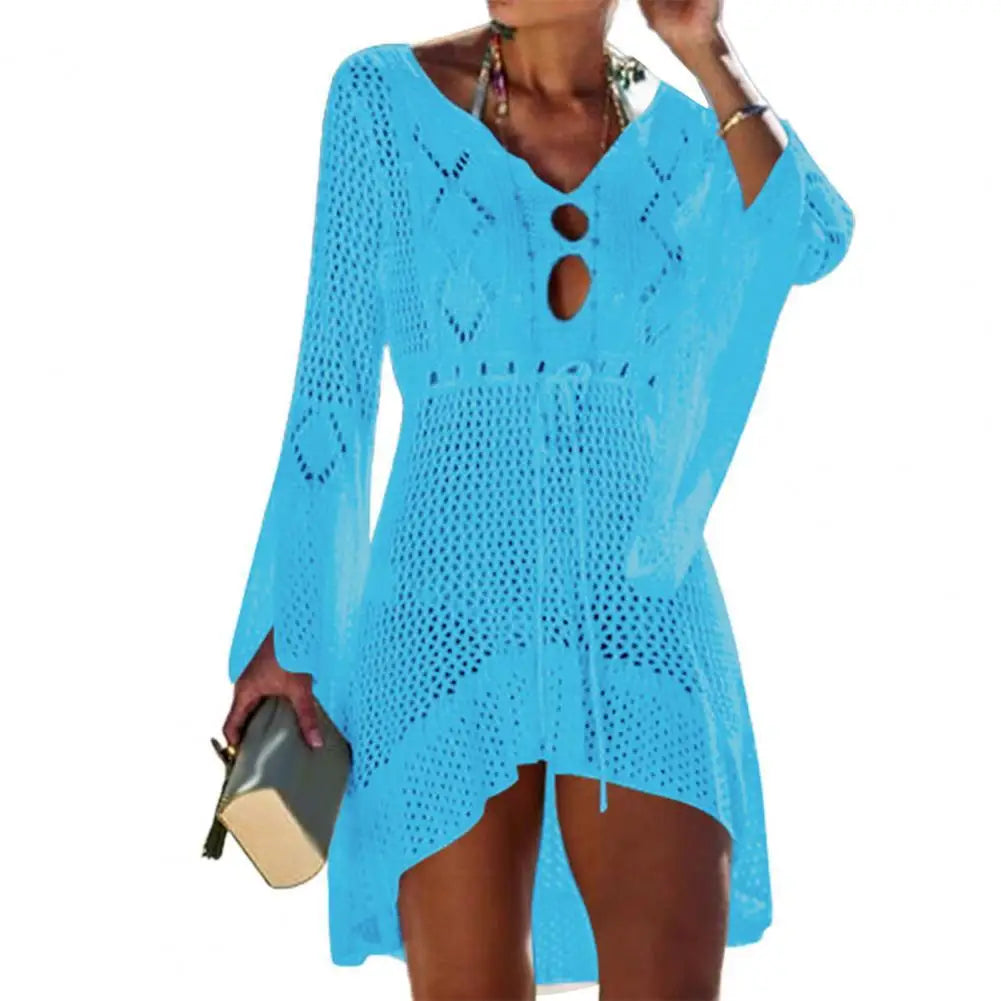 Salida de Playa de Crochet con Cordón Ajustable Ref. 0244