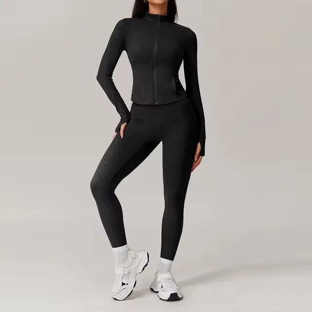 Conjunto Deportivo Con Campera De Manga Larga Y Calza Ref: 1053