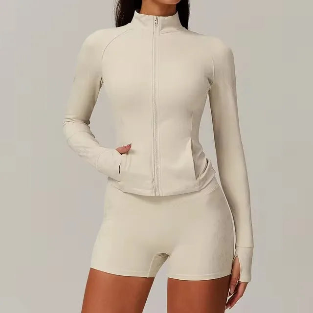 Conjunto Deportivo Con Campera De Manga Larga Y Short Ref: 1055