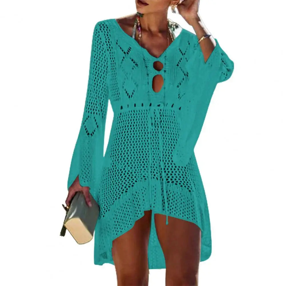 Salida de Playa de Crochet con Cordón Ajustable Ref. 0244