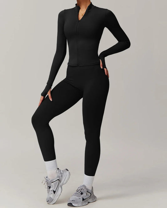 Conjunto Deportivo Con Campera De Manga Larga Y Calza Ref: 1062