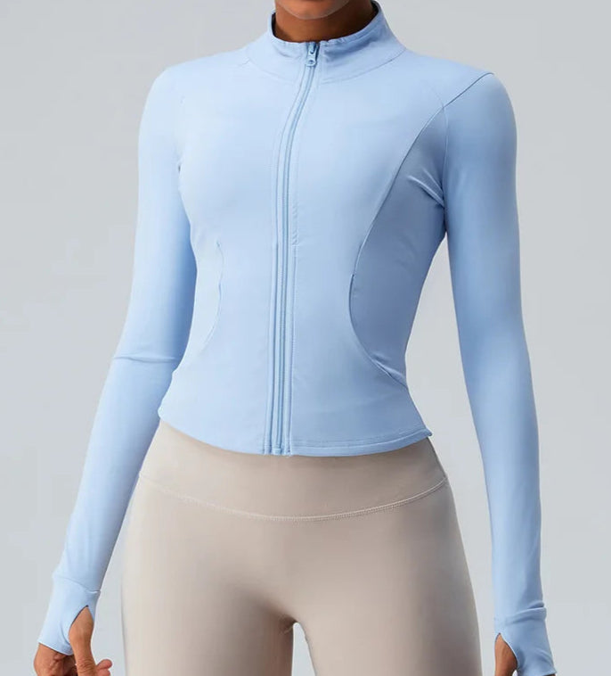 Campera Deportiva con Bolsillos y Cierre Frontal Ref: 1083
