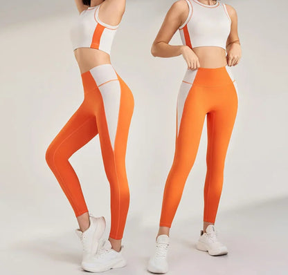Conjunto Deportivo con Top Halter y Calza Ref: 1038