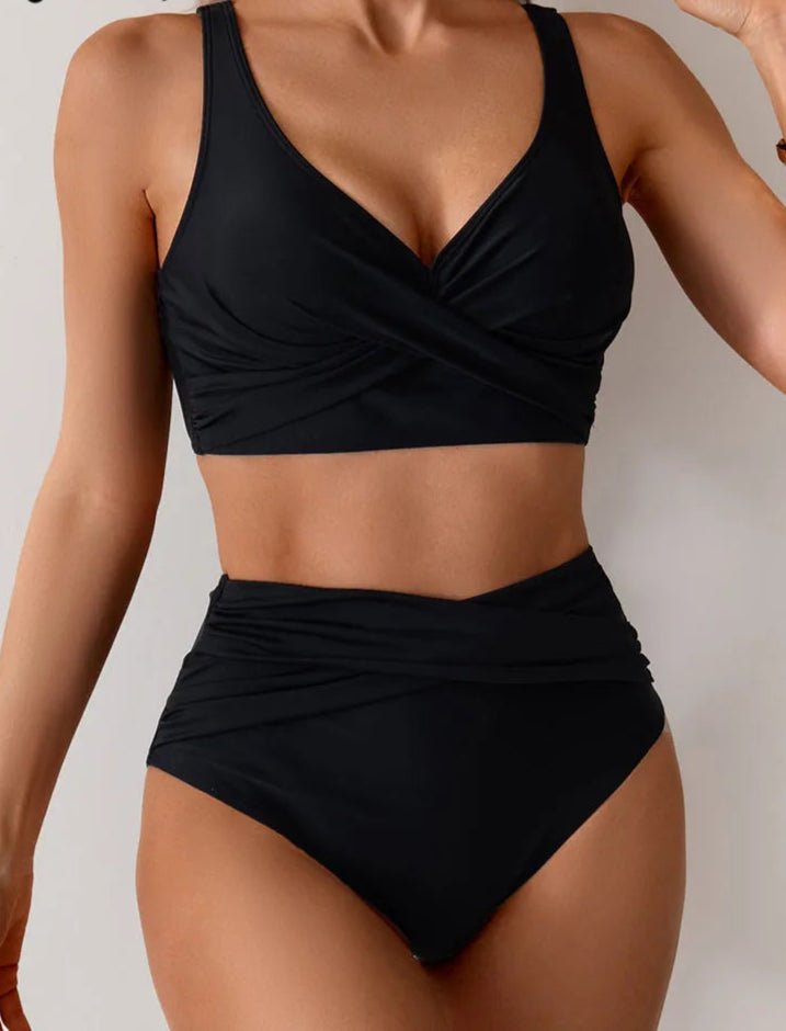 Bikini Cruzado con Cintura Alta Ref. 0522 - Marea Bella Swimwear