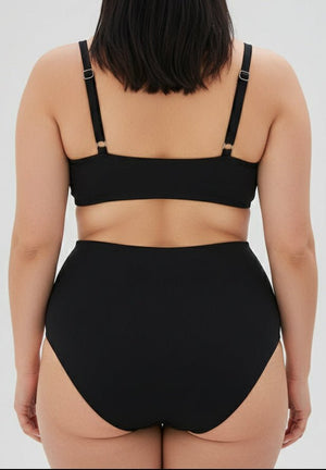 Bikini Plus Size con Detalles Estampados en Animal Print Ref. 0704 - Marea Bella Swimwear