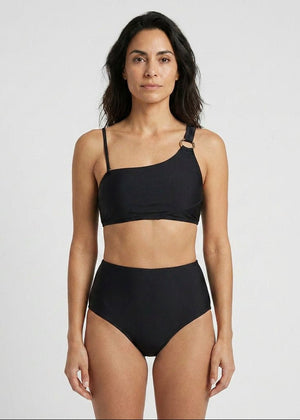 Bikini Top Recto con Cintura Alta Ref. 0750 - Marea Bella Swimwear