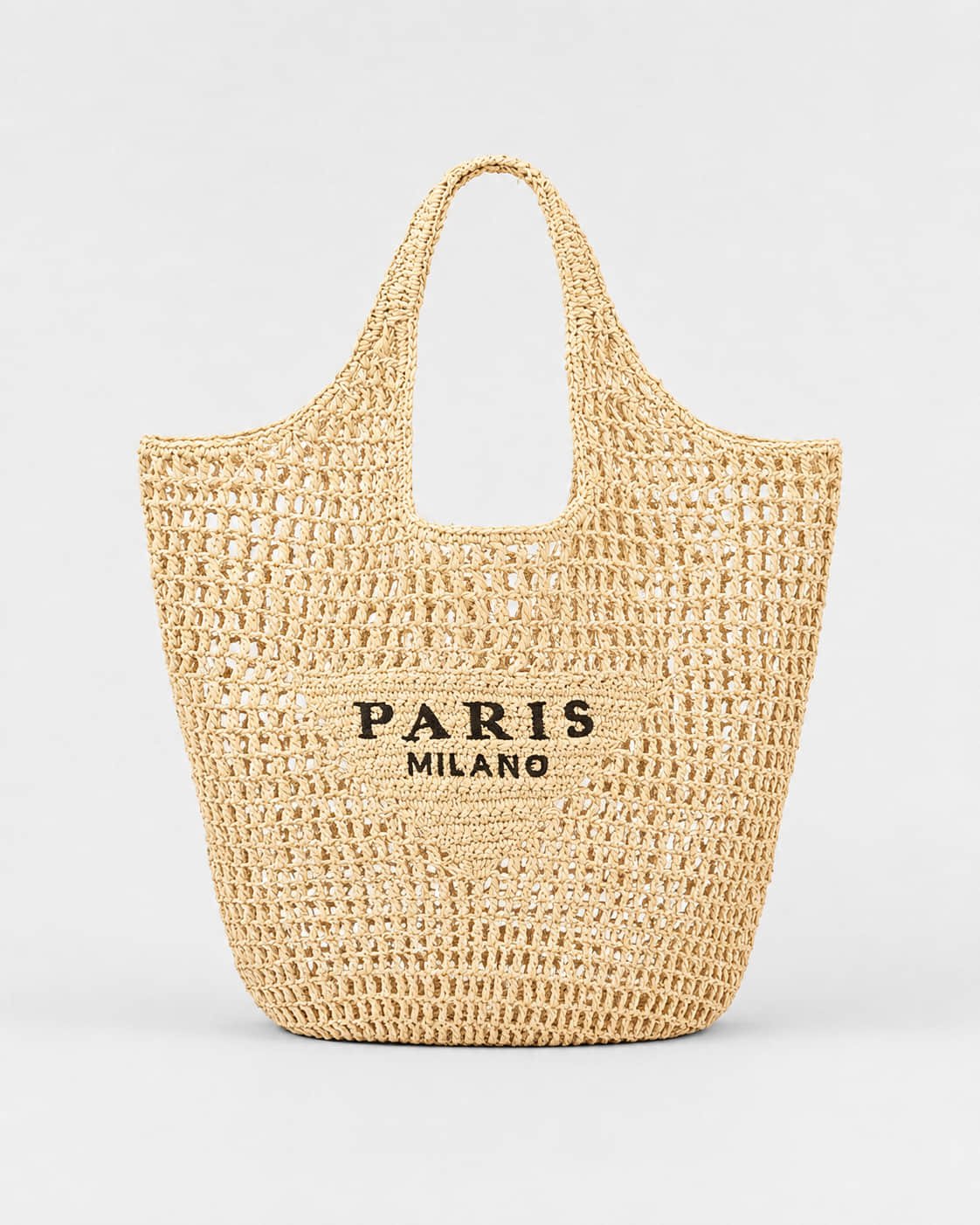 Bolso Curvo con Asa Integrada e Inscripción Frontal Ref. 0812 - Marea Bella Swimwear