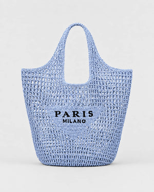 Bolso Curvo con Asa Integrada e Inscripción Frontal Ref. 0812 - Marea Bella Swimwear