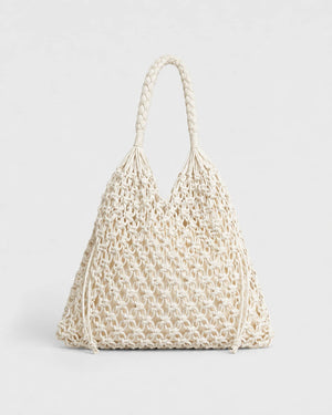 Bolso de Mano Triangular con Asa Trenzada Ref. 0815 - Marea Bella Swimwear