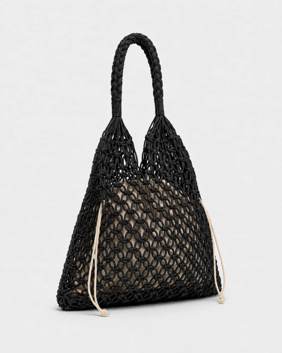 Bolso de Mano Triangular con Asa Trenzada Ref. 0815 - Marea Bella Swimwear