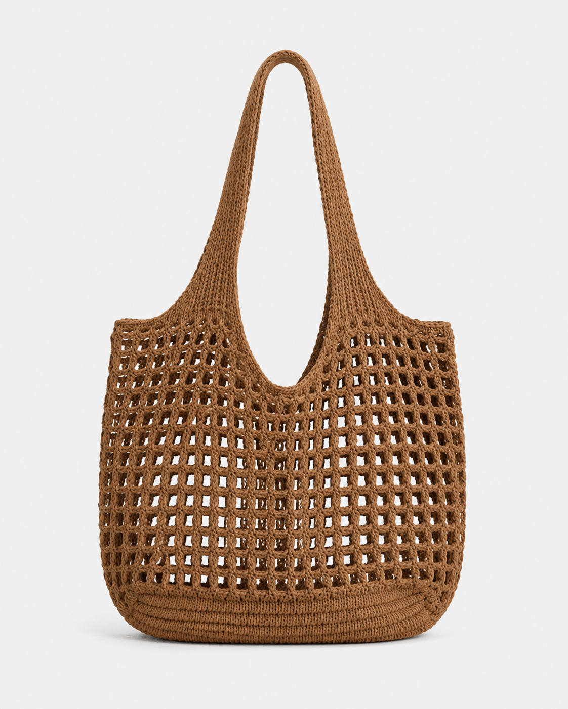 Bolso Hobo de Trama Calada con Asa Integrada Ref. 0810 - Marea Bella Swimwear