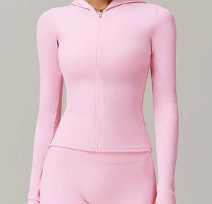 Campera Deportiva con Capucha y Cierre Frontal Ref. 1085 - Marea Bella Swimwear