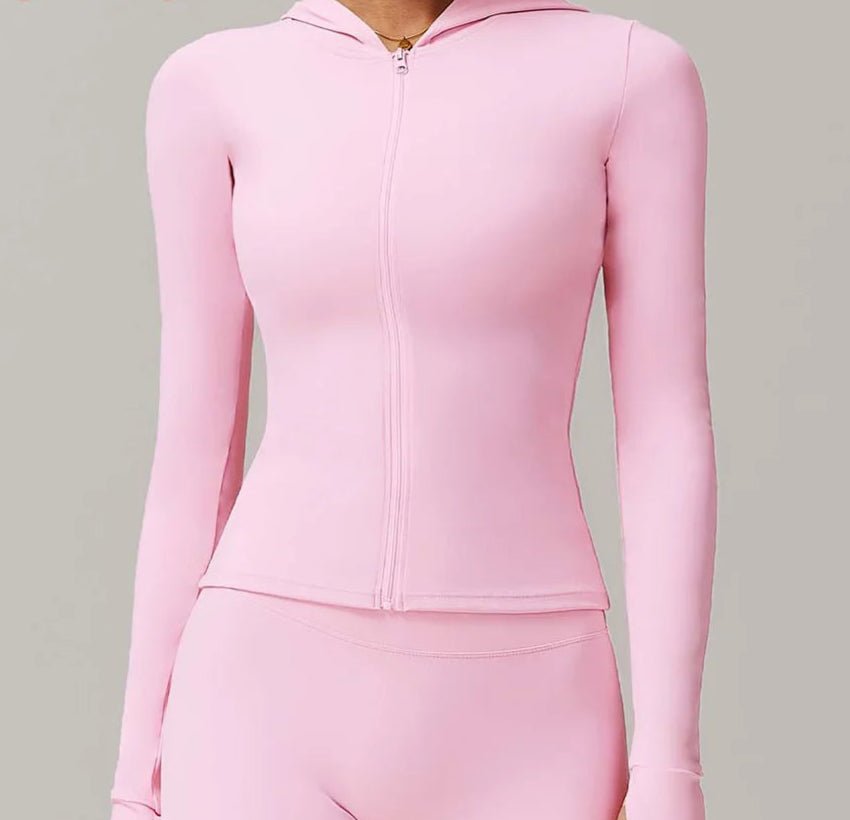 Campera Deportiva con Capucha y Cierre Frontal Ref. 1085 - Marea Bella Swimwear