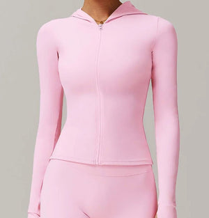 Campera Deportiva con Capucha y Cierre Frontal Ref. 1085 - Marea Bella Swimwear