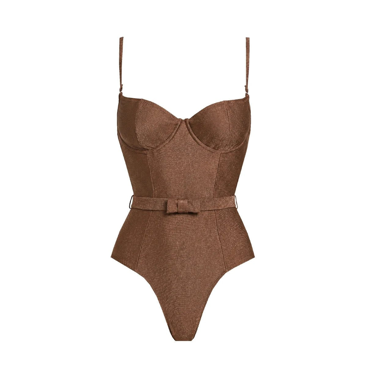 Conjunto Enteriza con Falda Pareo Cruzada Ref. 0596 - Marea Bella Swimwear
