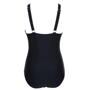 Enteriza con Recortes de Malla y Frunces en la Cintura Ref. 0462 - Marea Bella Swimwear