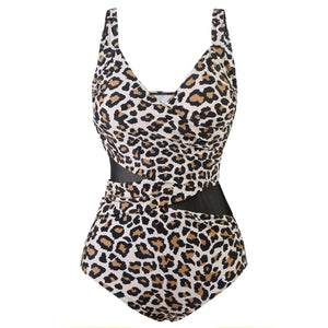 Enteriza Cruzada Animal Print Ref. 0477 - Marea Bella Swimwear