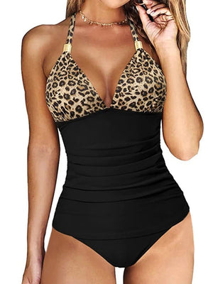 Enteriza Escote V con Drapeado Lateral Ref. 0224 - Marea Bella Swimwear