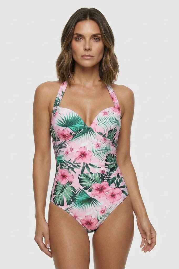 Enteriza Halter con Frunce Frontal Ref. 0712 - Marea Bella Swimwear