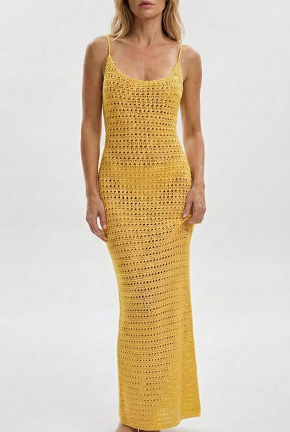 Salida de Playa en Tejido de Punto con Escote Amplio Ref: 0387