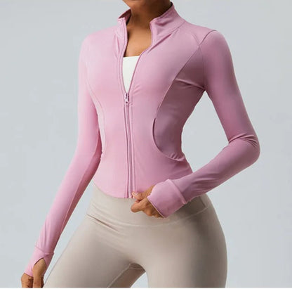 Campera Deportiva con Bolsillos y Cierre Frontal Ref: 1083