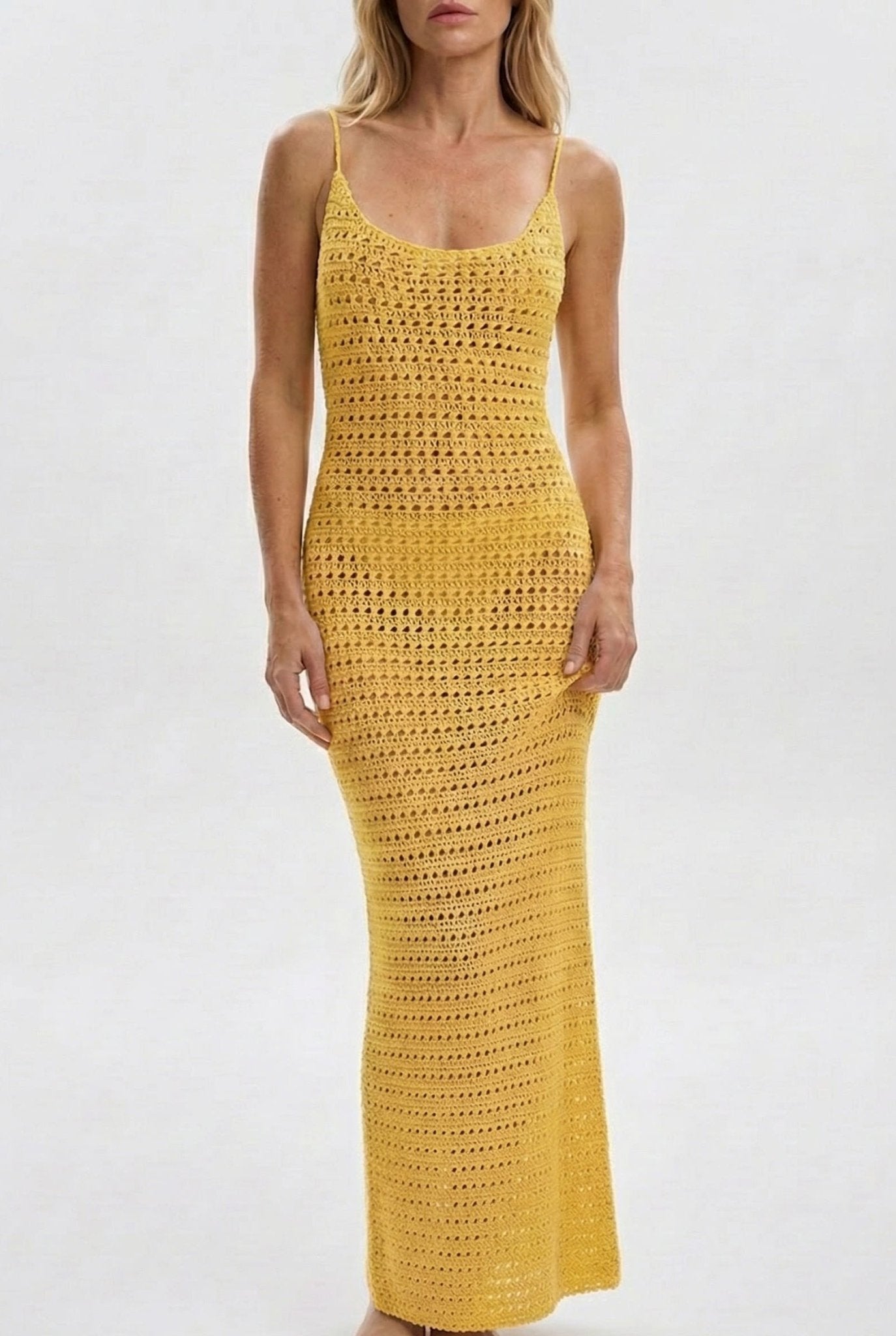 Salida de Playa en Tejido de Punto con Escote Amplio Ref. 0387 - Marea Bella Swimwear