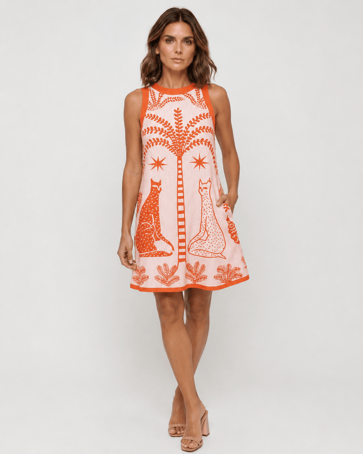 Vestido Musculosa con Diseño Frontal Ref. 0357 - Marea Bella Swimwear